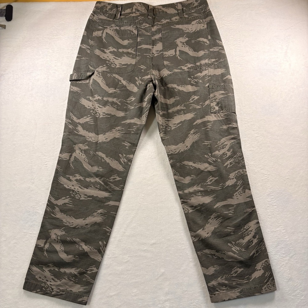 New Abercrombie & Fitch Loose Ripstop Camouflage Men's Pants 33x32 - Picture 9 of 14